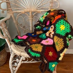 Vintage Granny Knit blanket